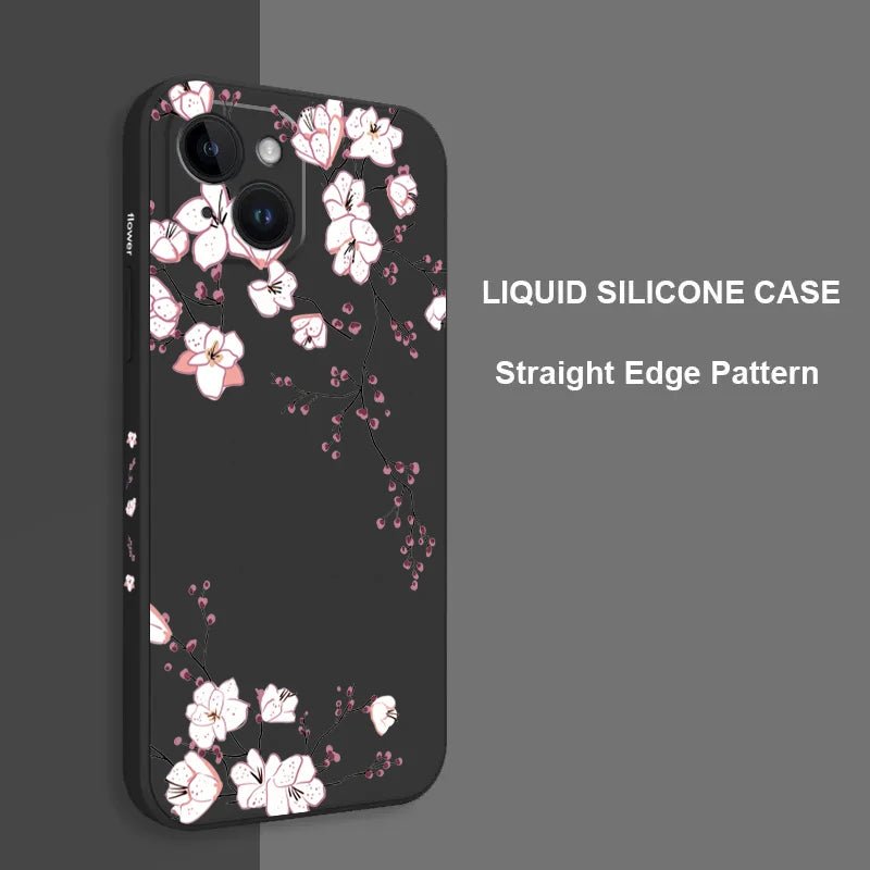 Plum Blossom Tree Branch Square Case - Accessory Junction