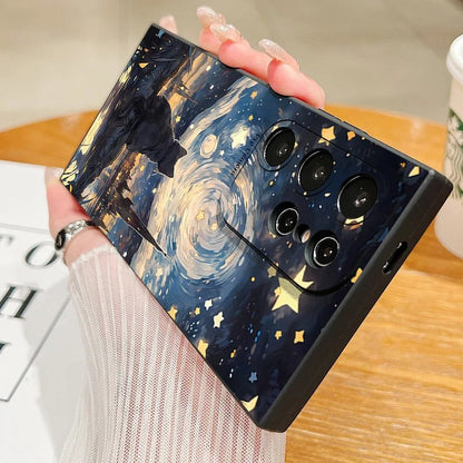 Starry Sky Cat Pattern Case - Accessory Junction